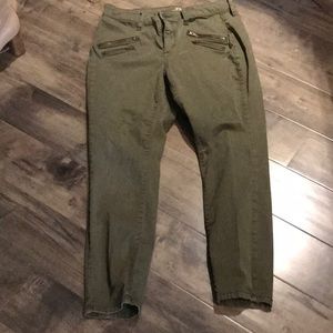 Green cargo  jeans